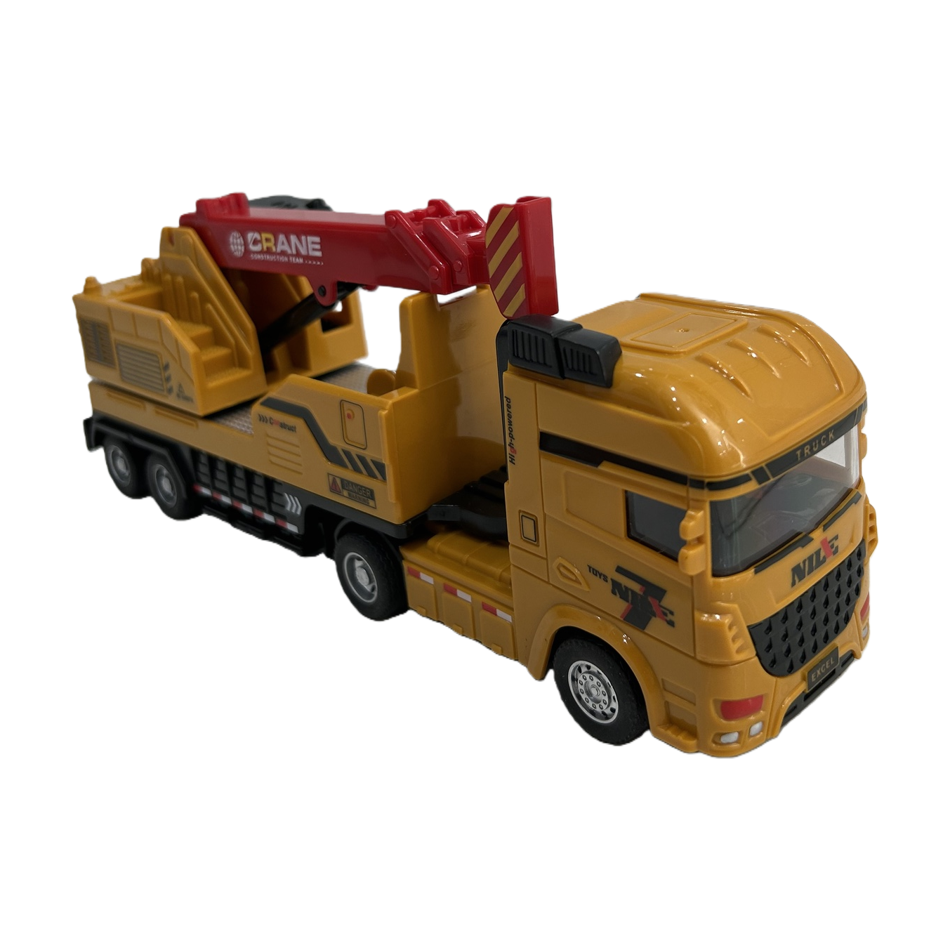 A yellow engineering vehicle children's educational toy simulation excavator model Item Picture