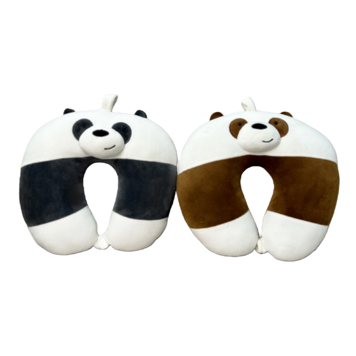 Panda-shaped U-shaped neck pillow, a comfortable memory foam specially designed for lunch breaks on travel planes and high-speed trains Item Picture