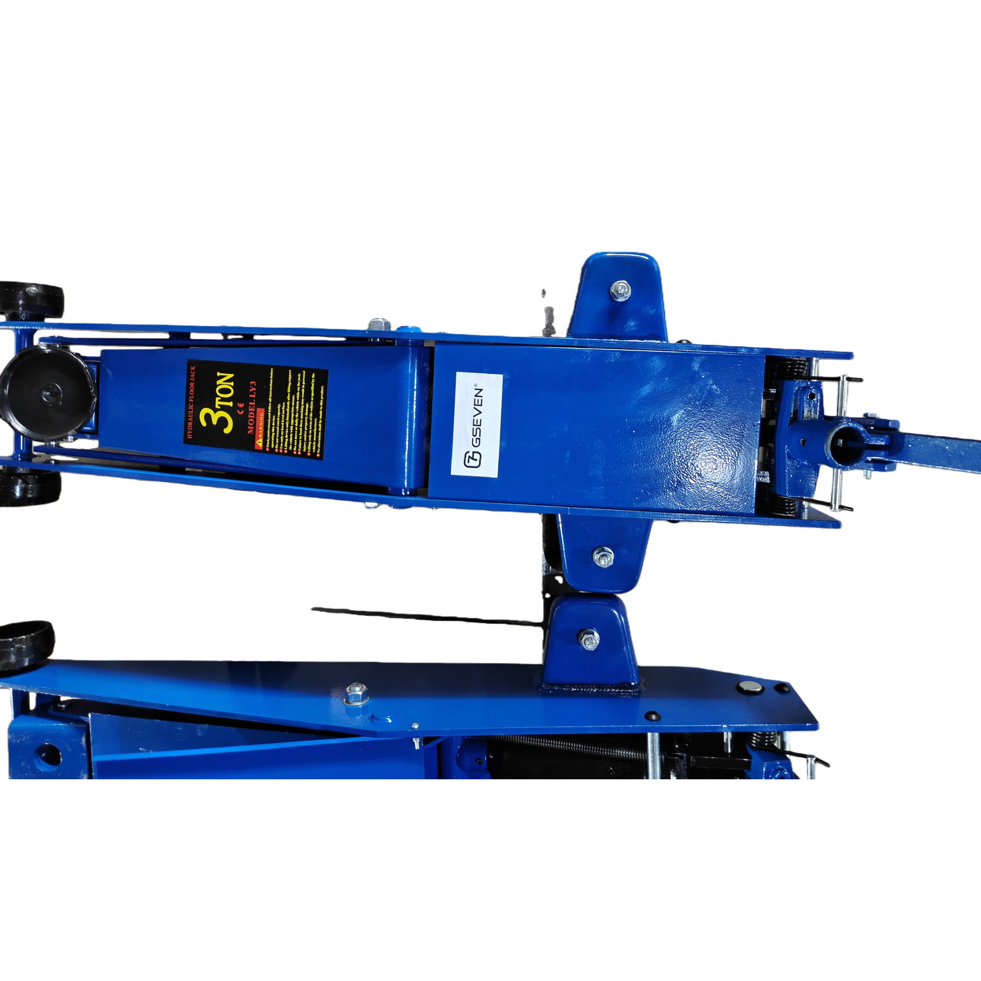 Blue hydraulic jack, 3-ton manual horizontal lift, specially designed for car maintenance Item Picture