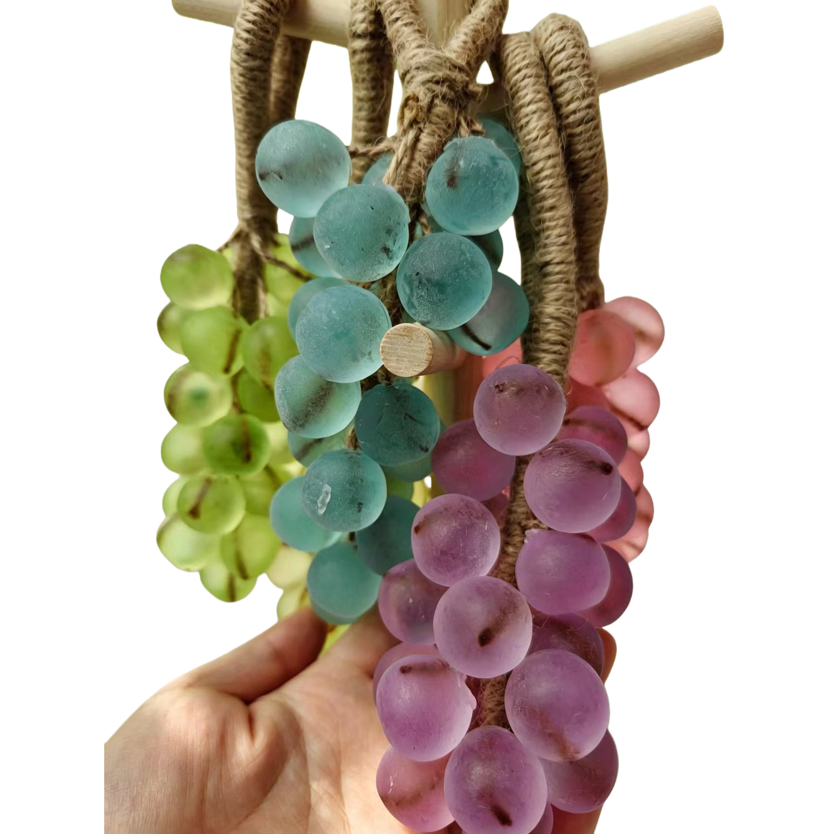 maxi limpio Colorful Grape String Essential Oil Handmade Soap Item Picture
