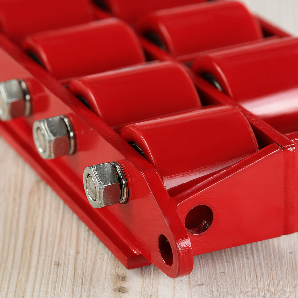 Red hydraulic jack, 3-ton manual horizontal lifting tool for vehicle maintenance and lifting equipment Application Scenario
