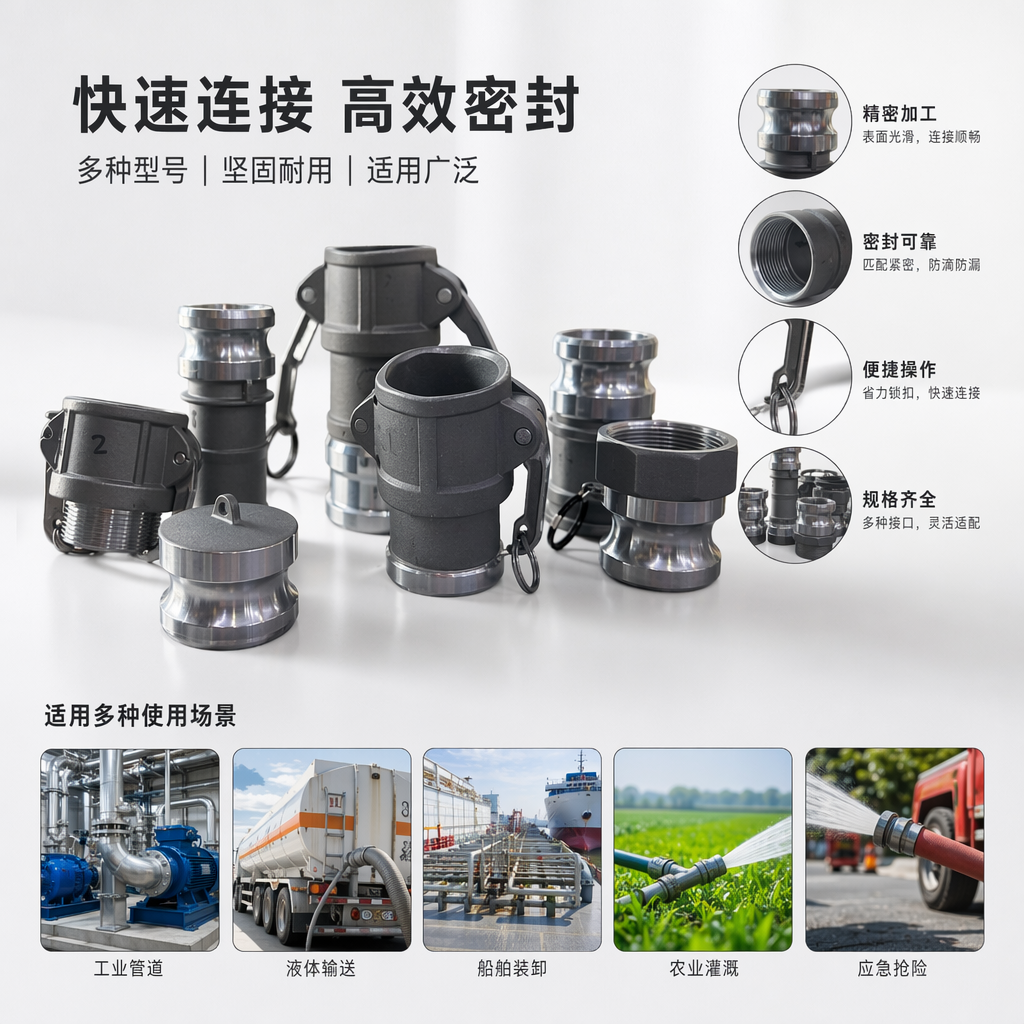 金属管道连接件 铝制卡压式管件 通用型直通三通弯头