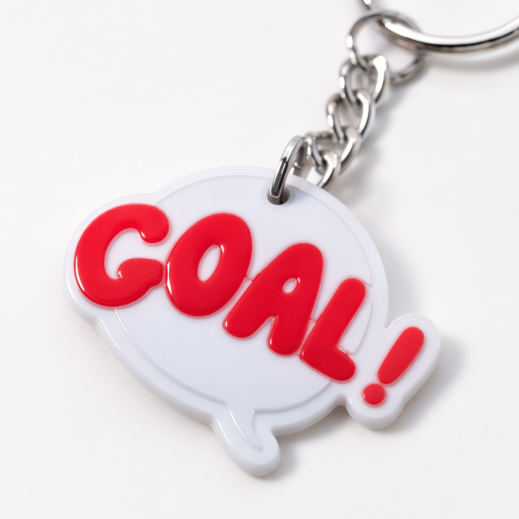 Colorful football-themed keychain, personalized sporty style pendant, unisplendour portable accessory Application Scenario