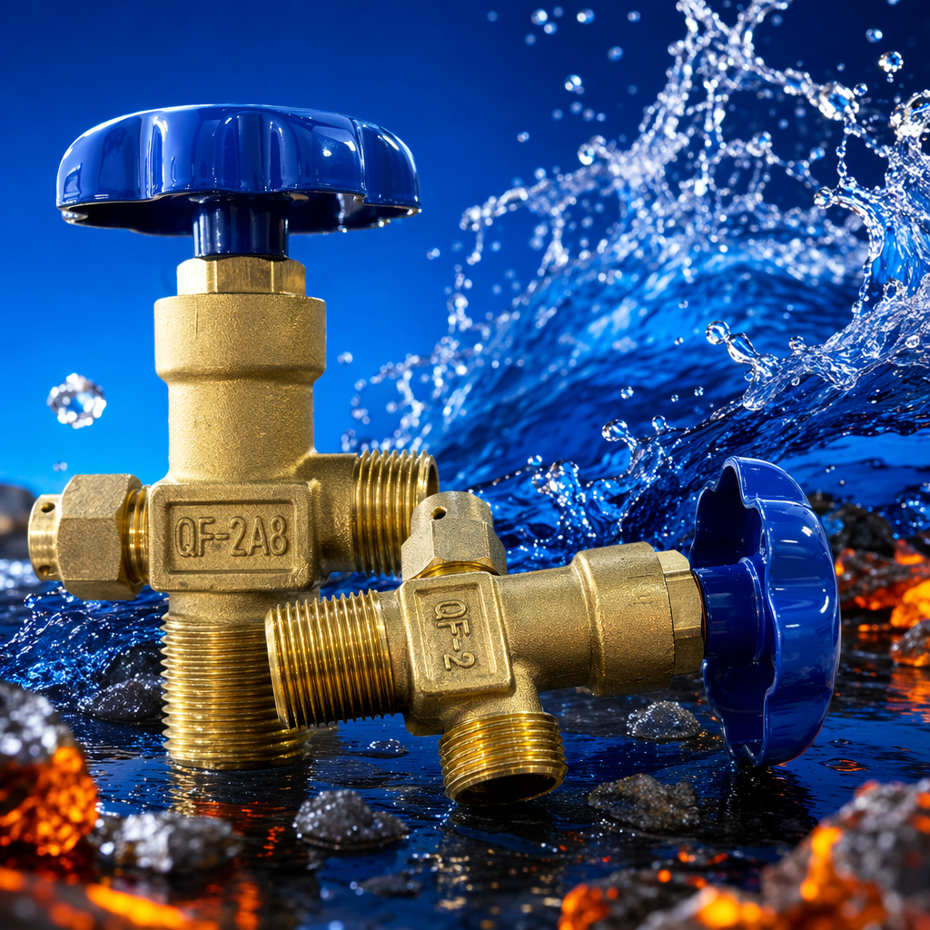 Golden Valve household corrosion-resistant copper core gas cylinder valve Specification image