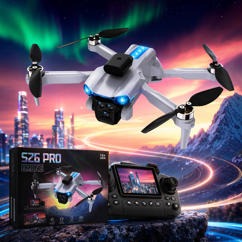 Black packaging box for drone products, shockproof and generous gift box Specification image