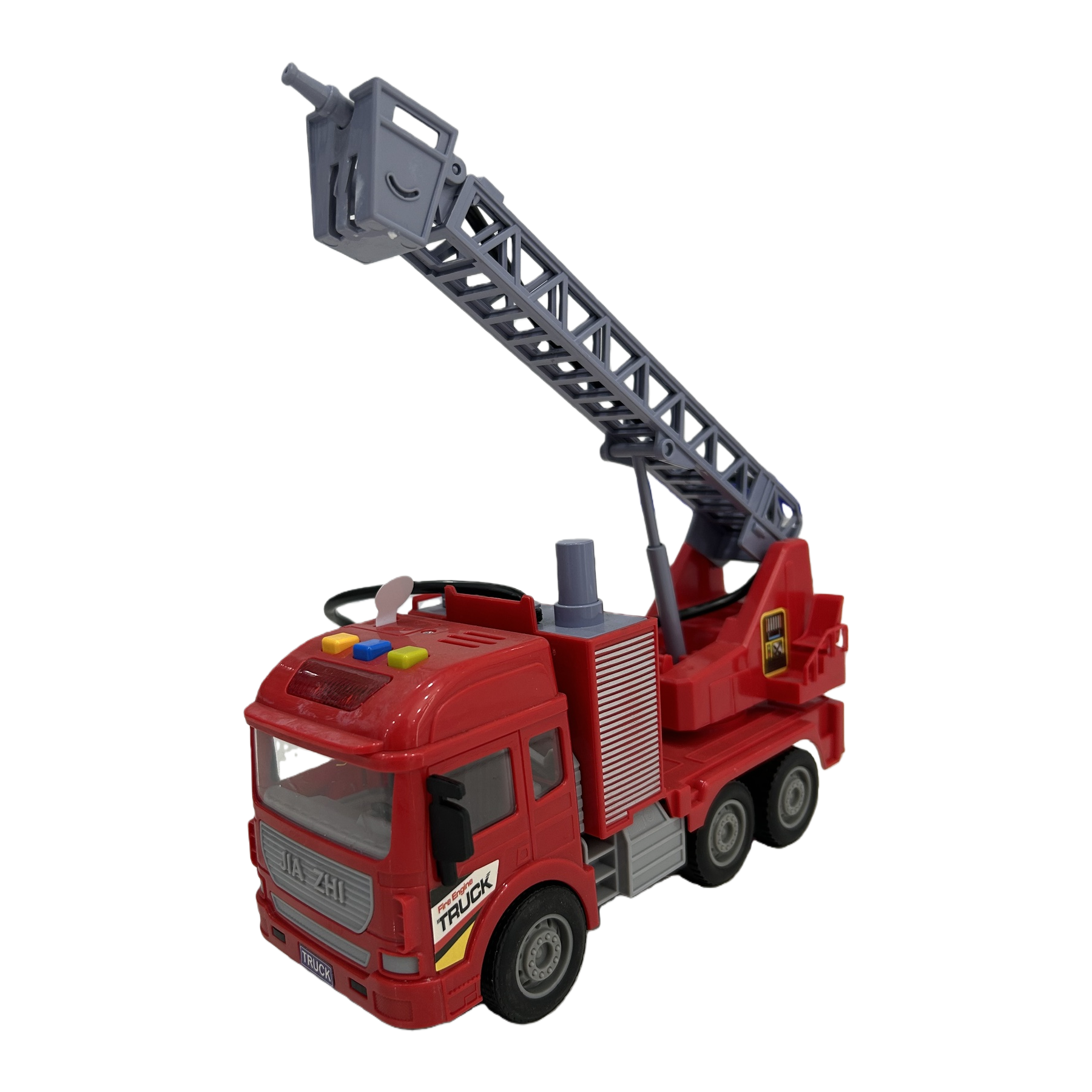 Red fire engine children's educational toy simulation sound cord light Item Picture