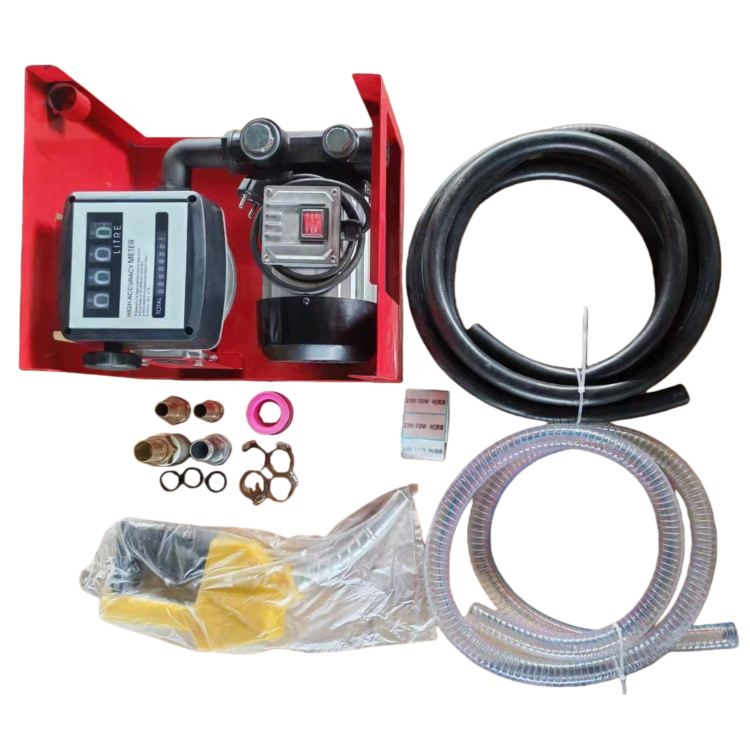 Red pump body device Item Picture