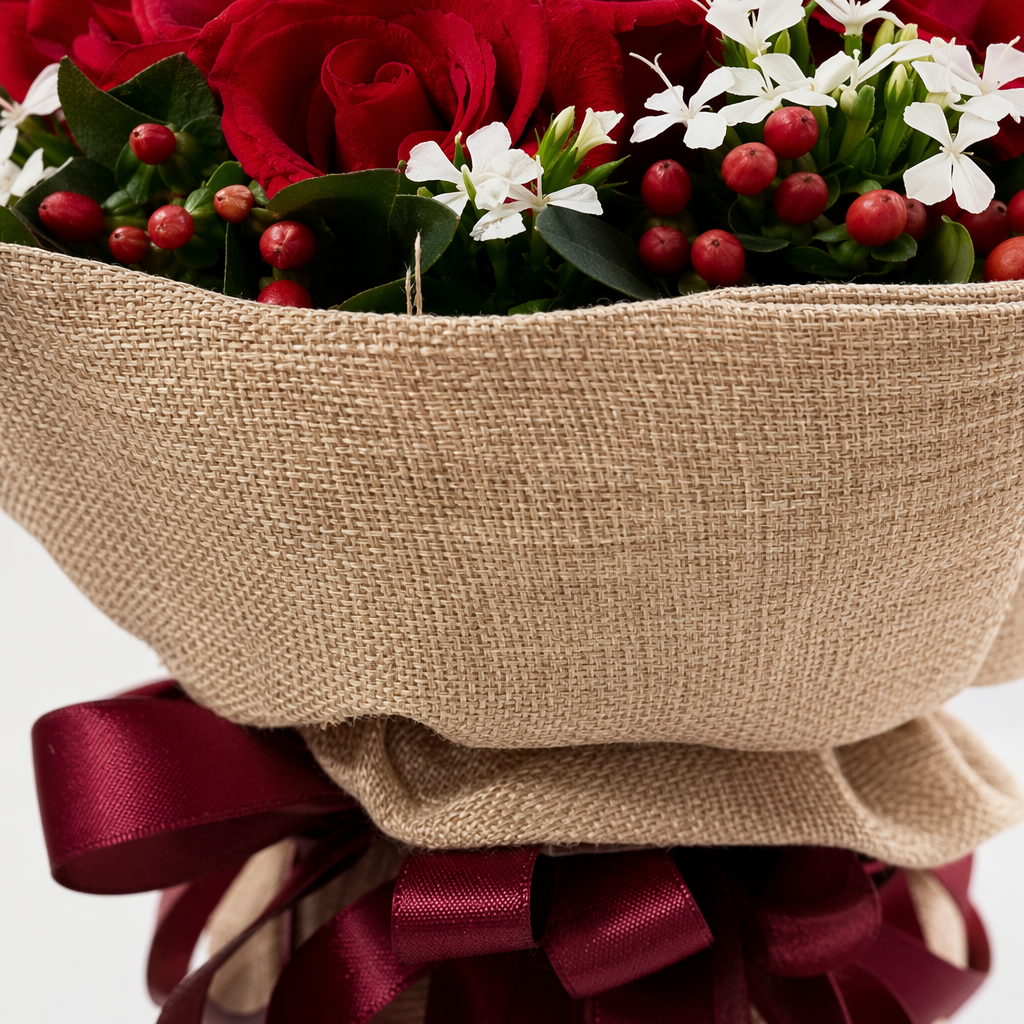 A bouquet of 99 red roses for Valentine's Day, birthday and proposal, delivered nationwide Application Scenario