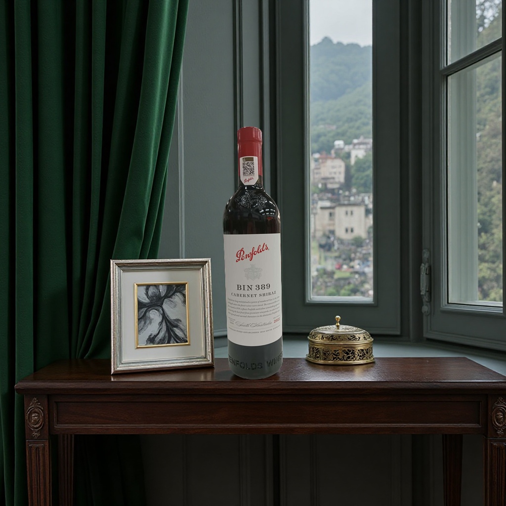 Penfolds Bin389, a blend of Cabernet Sauvignon and Shiraz flavors. details Picture
