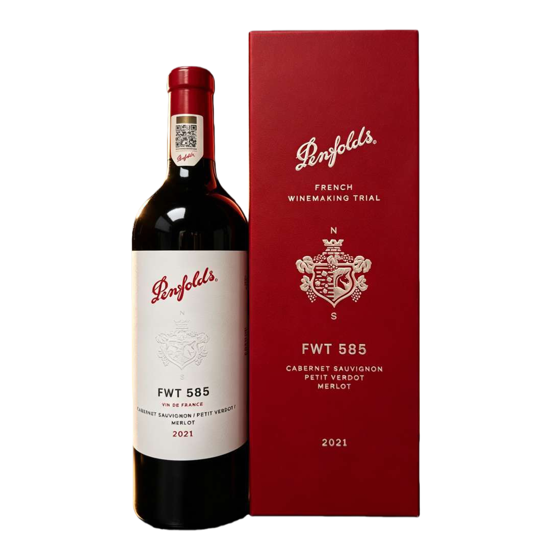 Penfolds FWT585 is made from carefully selected fruits from multiple outstanding vineyards in the Bordeaux region. Item Picture