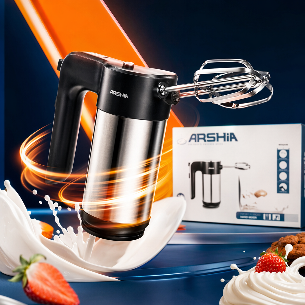 خلائط مطبخ محمولة متعددة الأغراض، مقابض الفولاذ غير القابل للصدأ بالفضة Specification image