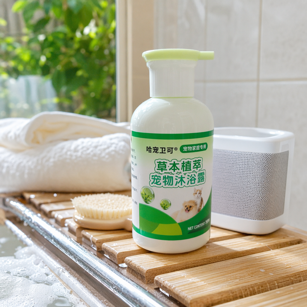 Pet body wash and shampoo gently cleanse and nourish hair details Picture