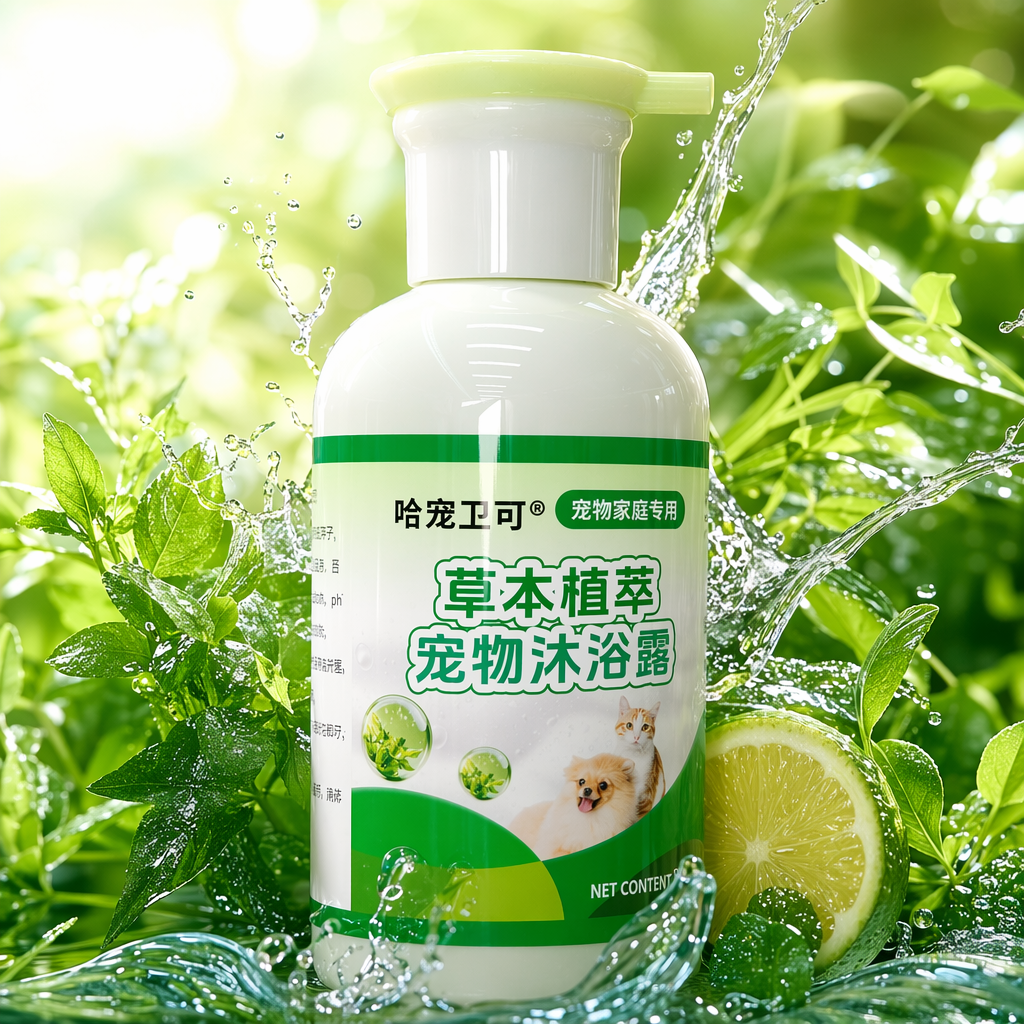 Pet body wash and shampoo gently cleanse and nourish hair Specification image