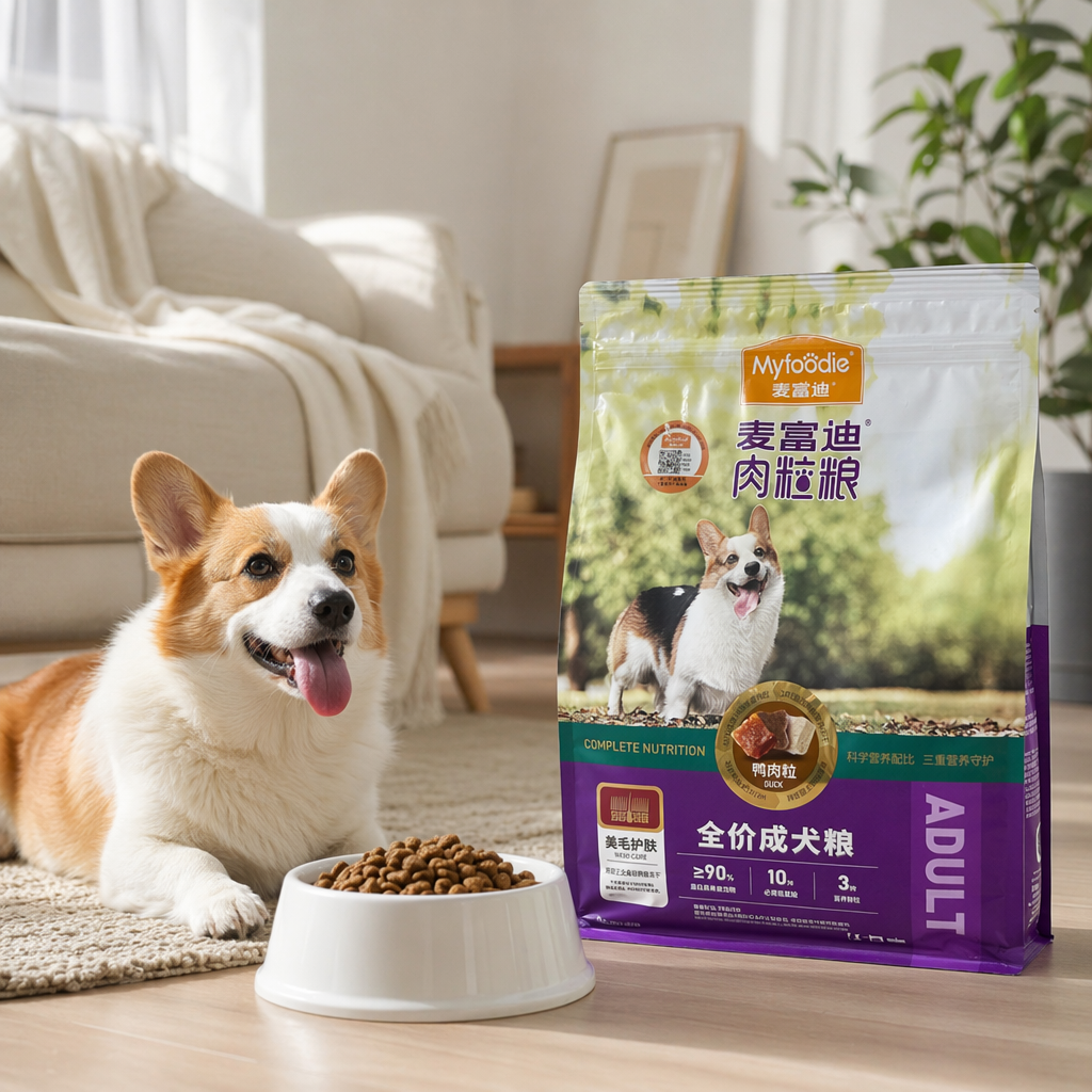 Maifudi purple packaged meat grain food, suitable for cats and dogs, full-price main wet food details Picture