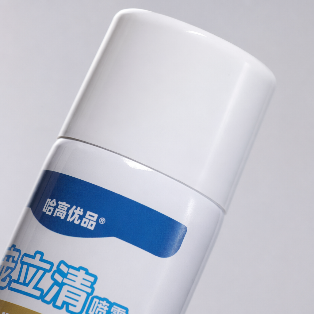 A 500ml empty white spray bottle can be used for pressing and dispensing cosmetics, perfumes and liquids for storage Application Scenario