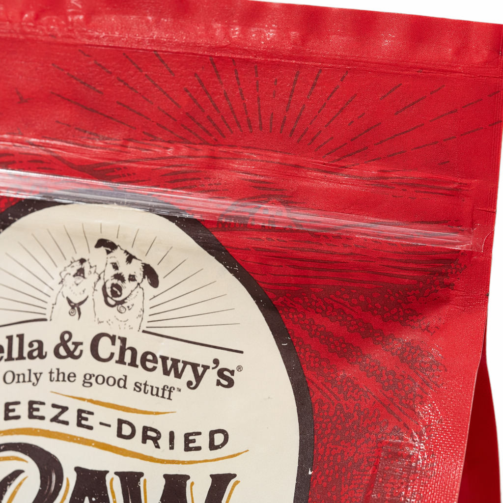 Red packaging bag dog-specific natural dog food, high protein, suitable for adult dogs and puppies Application Scenario