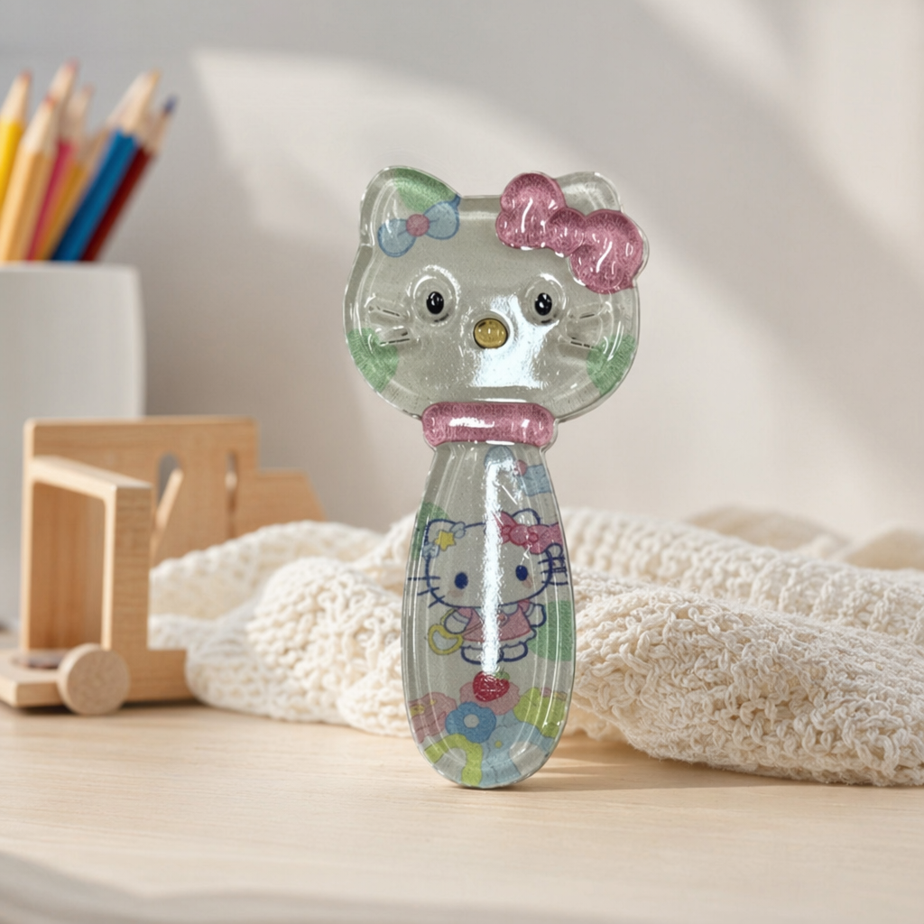 透明Hello Kitty造型小摆件产品图