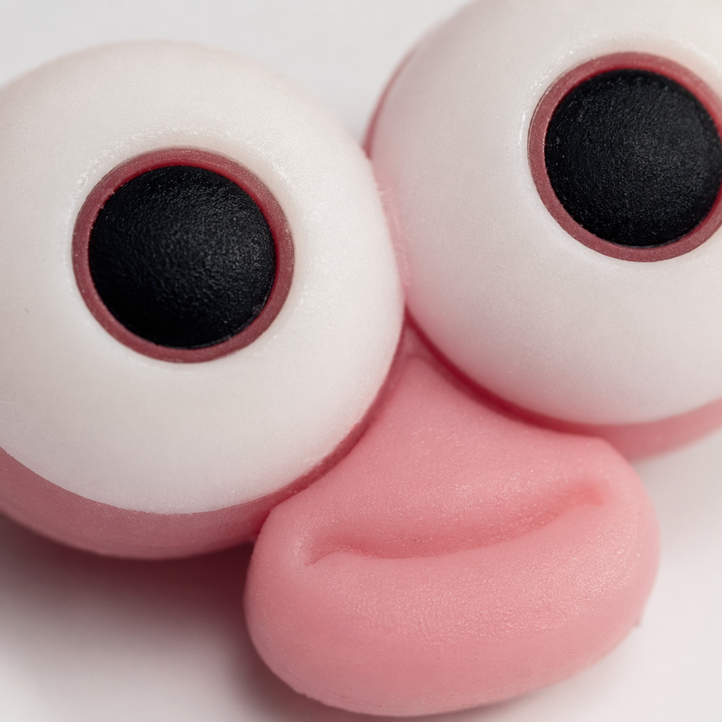 Pink eyes and nose toy accessories are suitable for DIY plush toy replacement parts Application Scenario