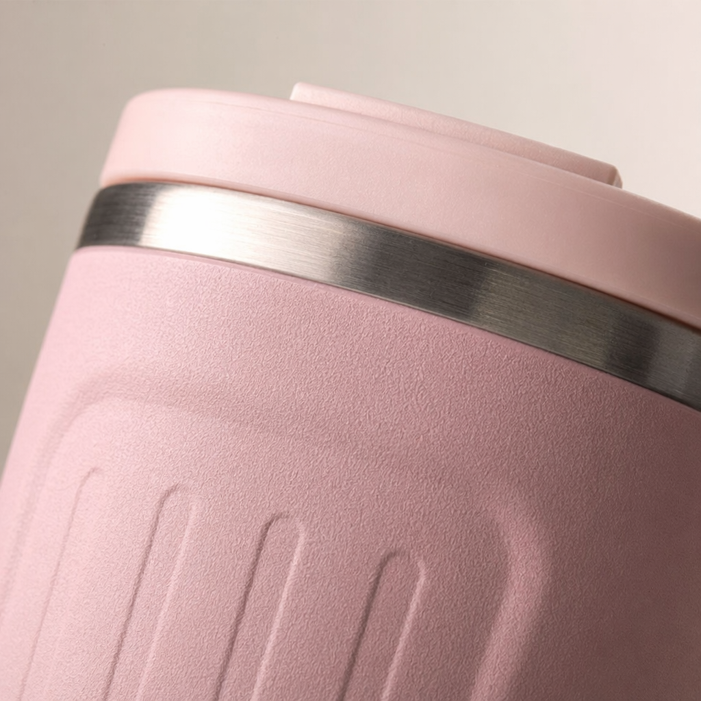 Colorful insulated cup, stainless steel vacuum insulated portable water cup, fashionable and simple design Application Scenario