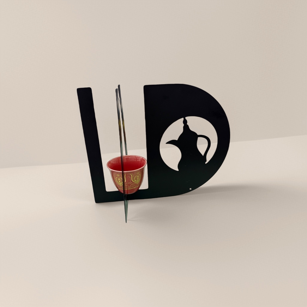 هدايا خلاقة في شكل أكواب شاي حمراء في شكل أحرف سوداء من نوع D Application Scenario