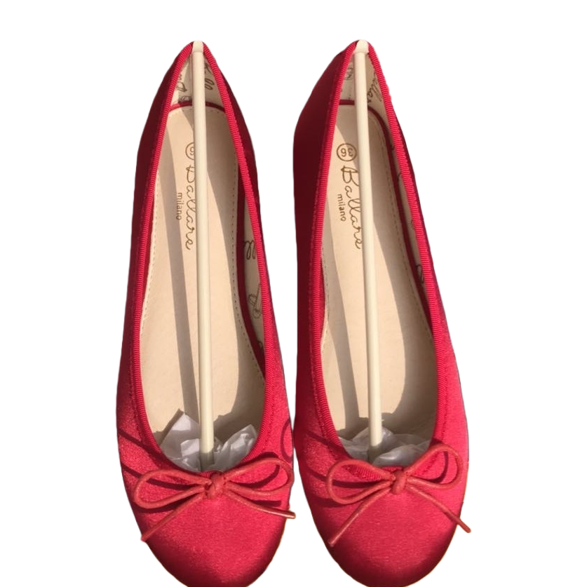 Red ballet flat shoes for women, soft soles, anti-slip, comfortable and versatile casual single shoes Item Picture