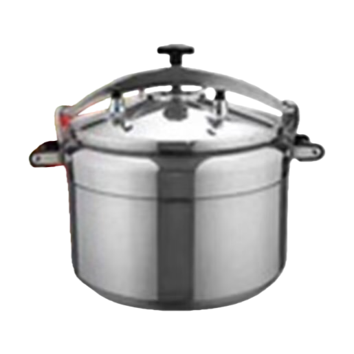 Silver pressure cooker, household multi-functional stainless steel pressure cooker Item Picture