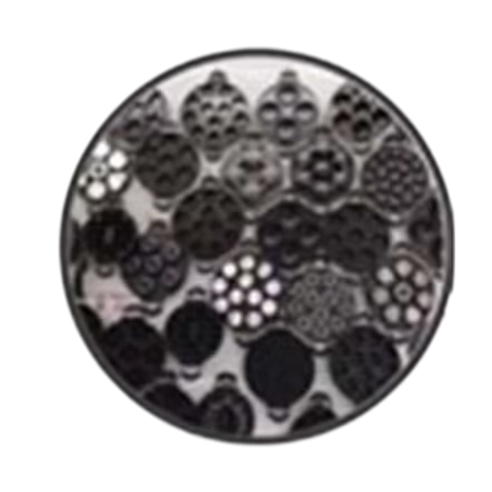 The black circular cable cross-section measuring instrument and wire diameter detection tool are precise and convenient Item Picture