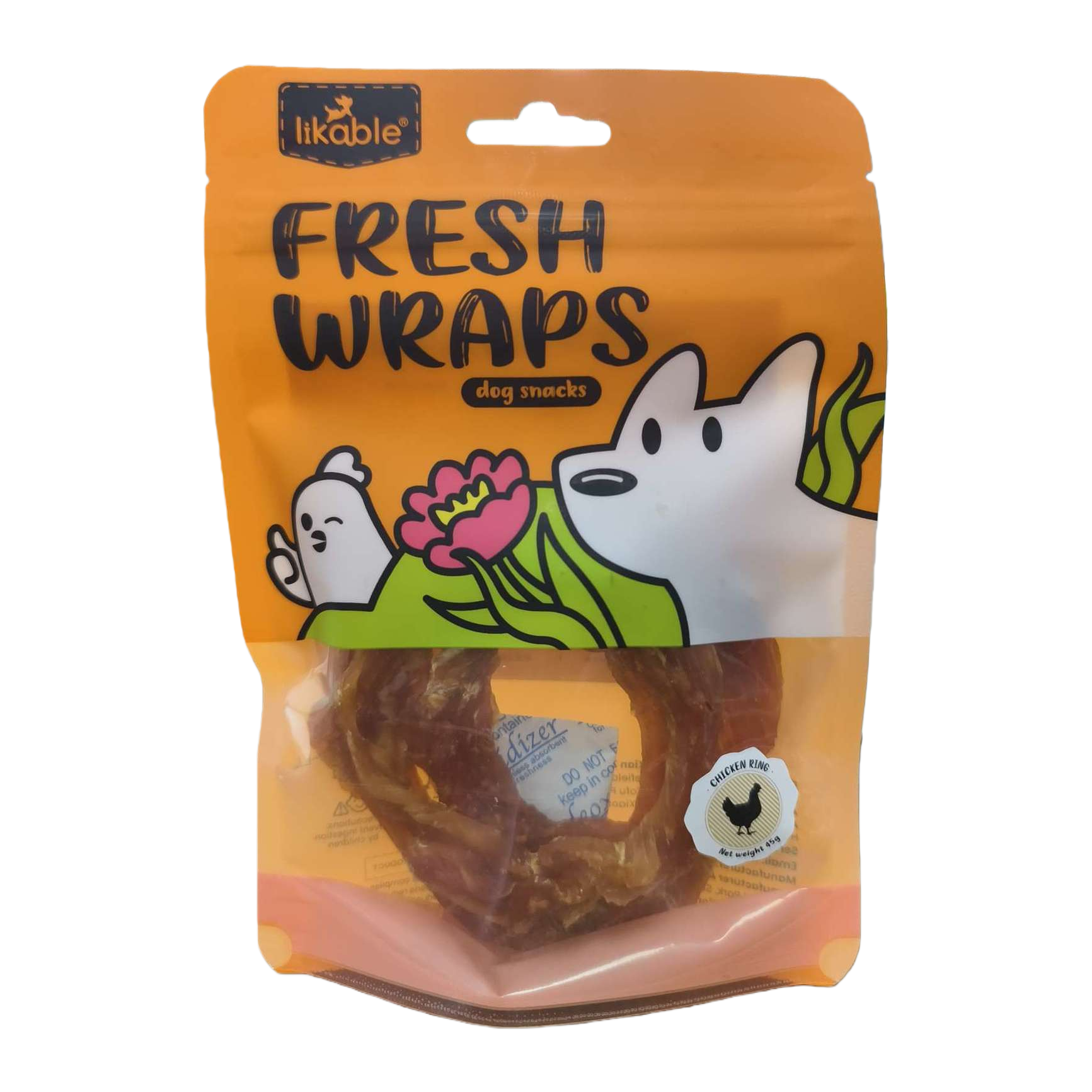 Chicken circle dog snacks, pet-specific training reward snacks, high protein and easy to digest Item Picture