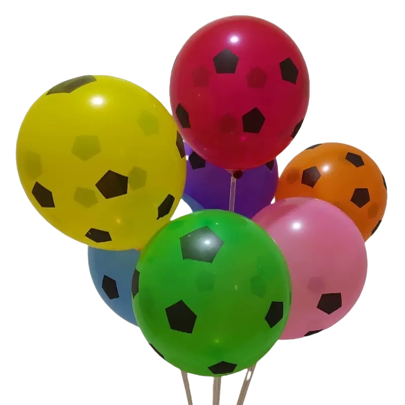 Colorful football patterns, party balloons, festival decorations, baby room arrangements Item Picture