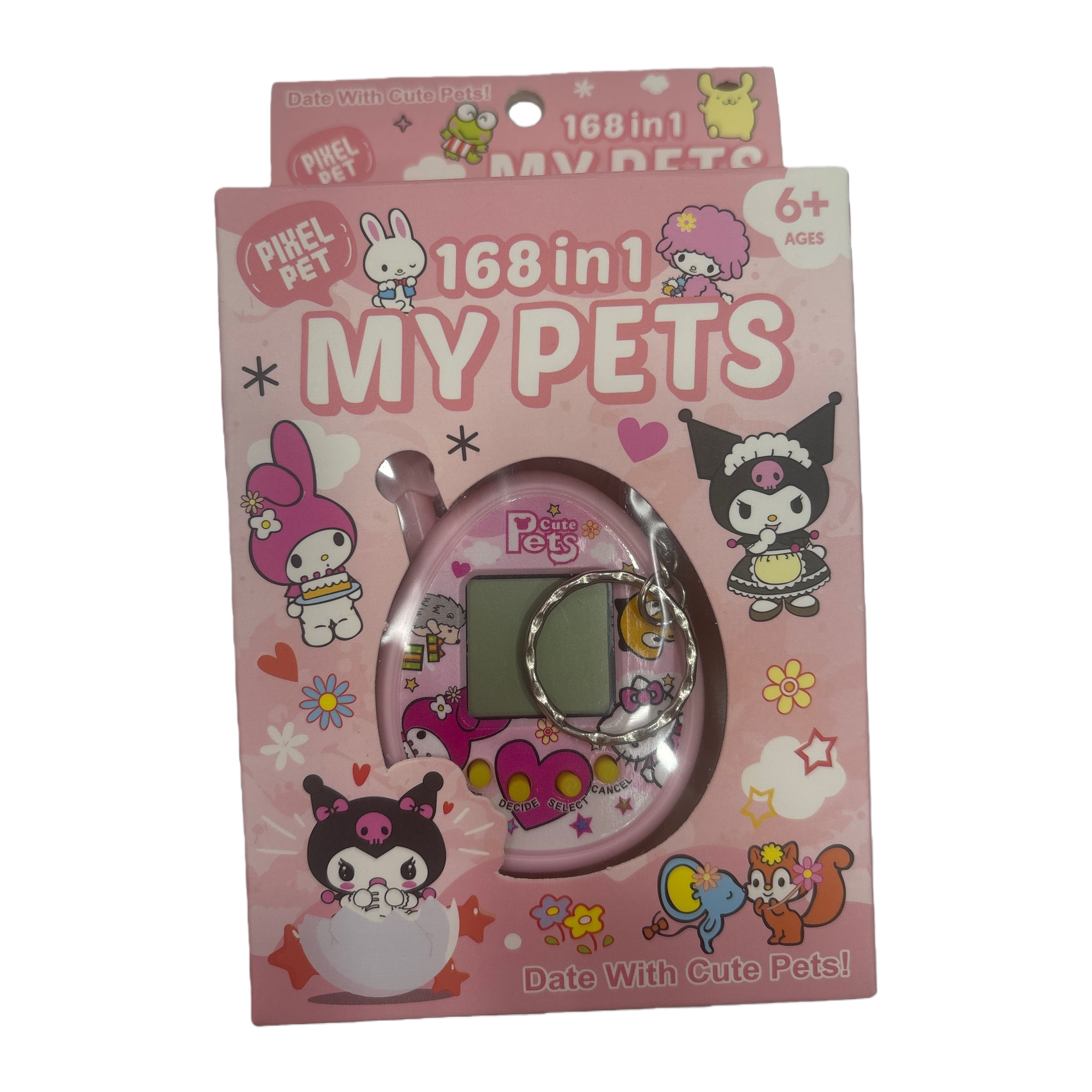 Pink packaging box electronic pet toy interactive companionship and educational children's gift Item Picture