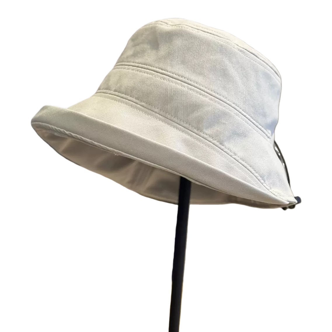 Light grey fisherman hats for both men and women, casual sun hats made of pure cotton and breathable, new summer style Item Picture
