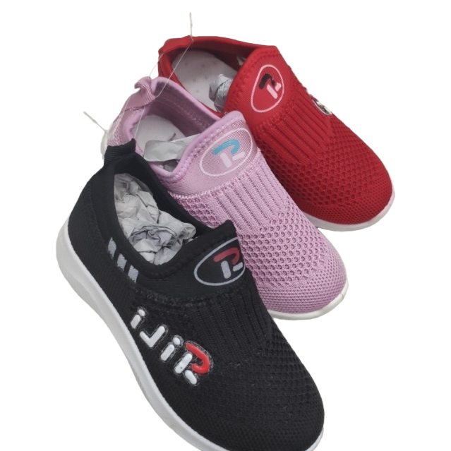 Black, pink and red mesh sports shoes are breathable, lightweight and unisex Item Picture