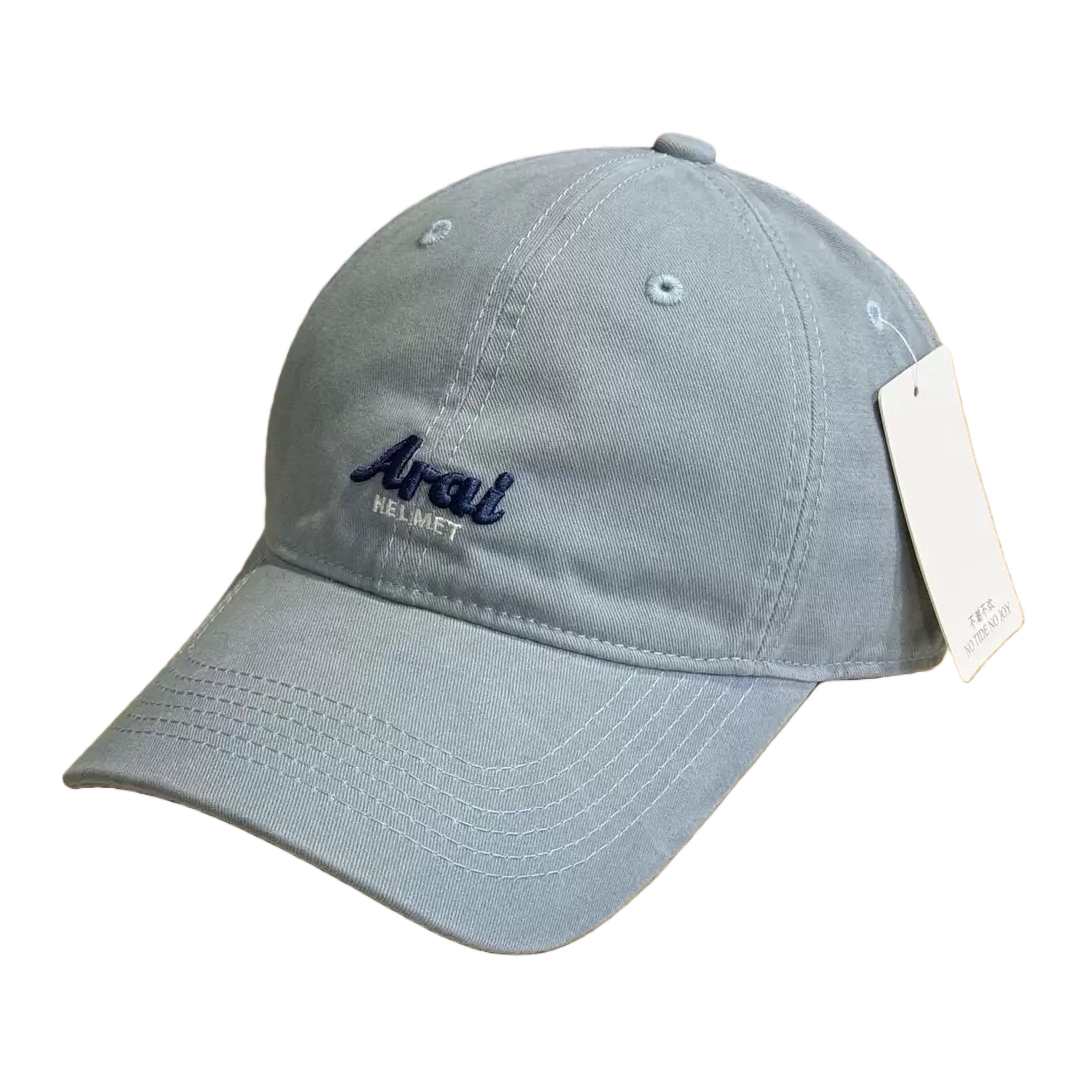 Light grey pure cotton baseball cap, unisex casual and versatile sun hat Item Picture