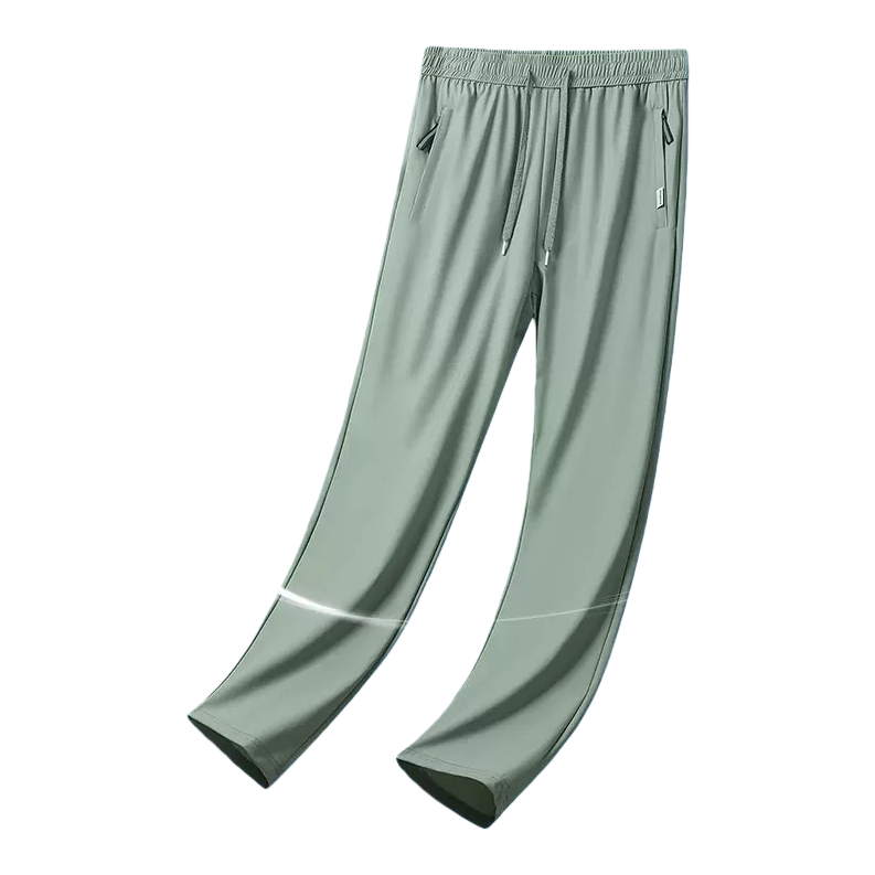 Light green sportswear pants, casual quick-drying men's and women's fitness yoga loose pants Item Picture