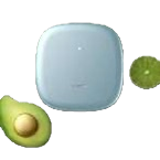 The light blue circular smart device home decoration piece is suitable for various scenarios Item Picture
