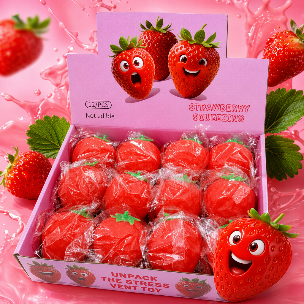 الفراولة الوردية، شكل مجموعات من اللعب المضغوطة Specification image