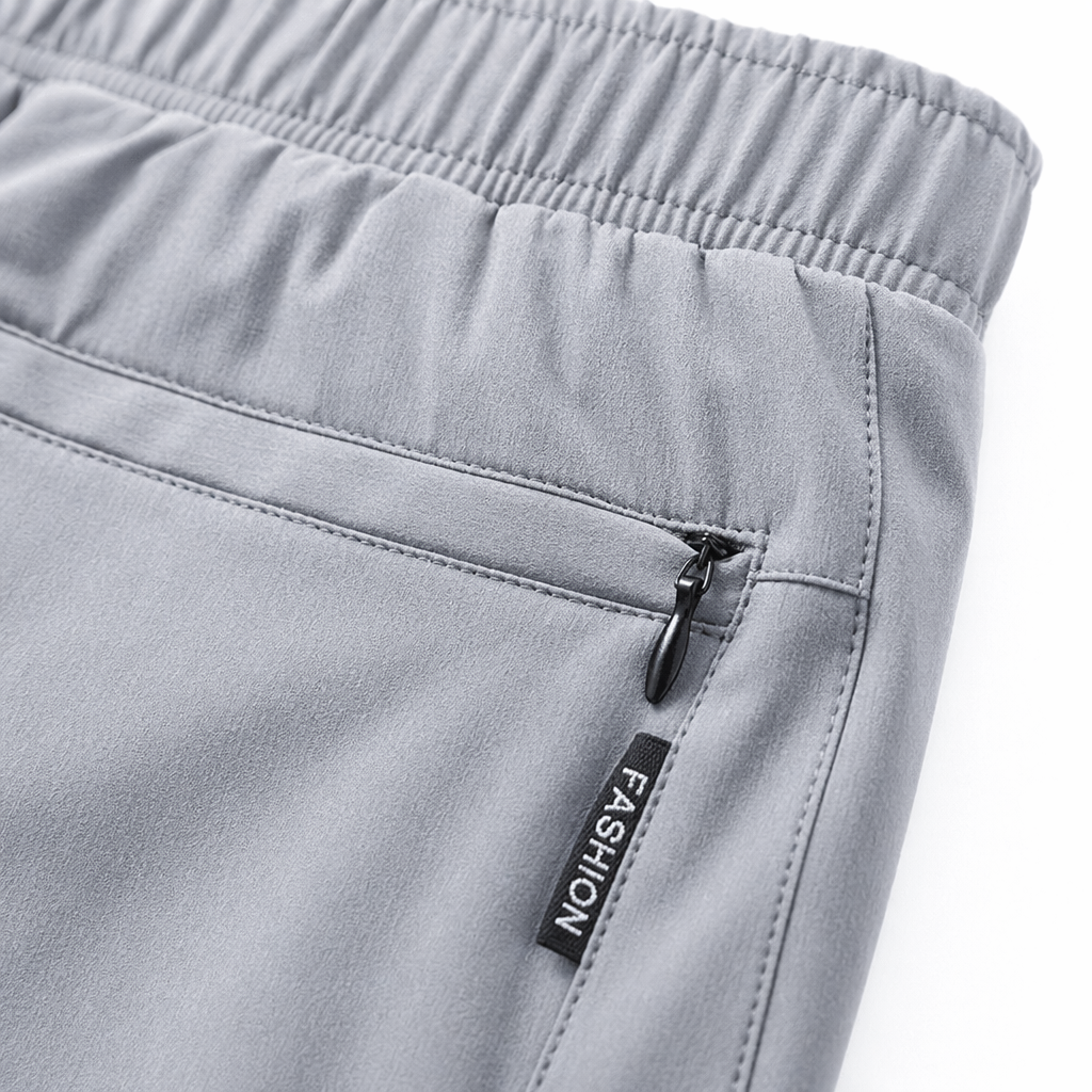 Grey loose trousers, casual and slimming straight-leg pants, unisex Application Scenario