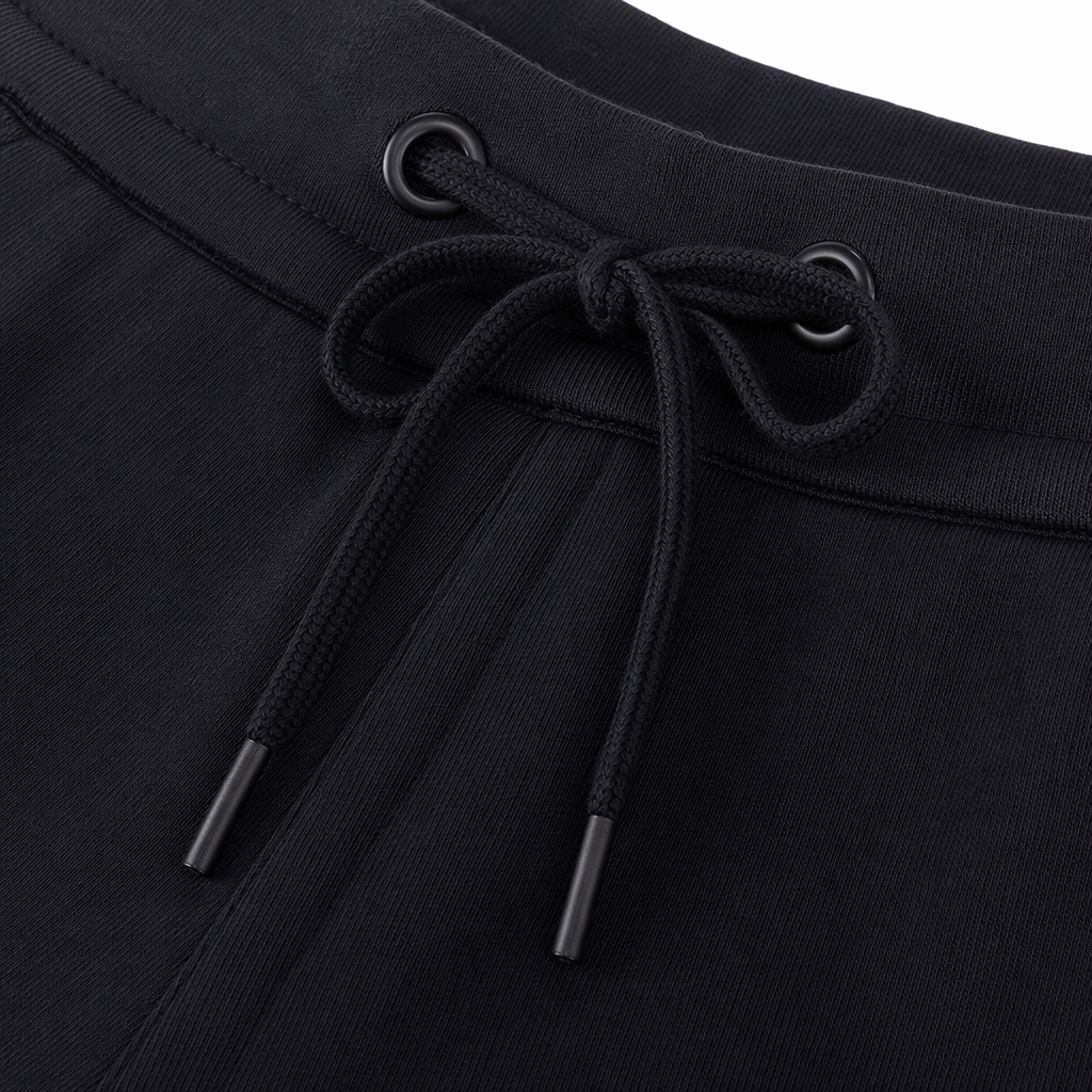 Black wide-leg sportswear pants with a high waist and drape, casual and slimming, versatile for women Application Scenario