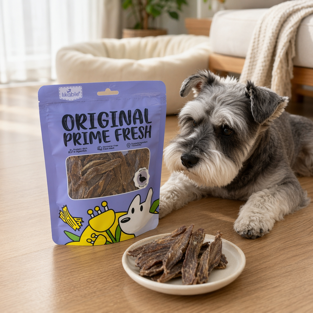 Thinly sliced duck meat, pet snacks, dried chicken, teething snacks for dogs and cats details Picture