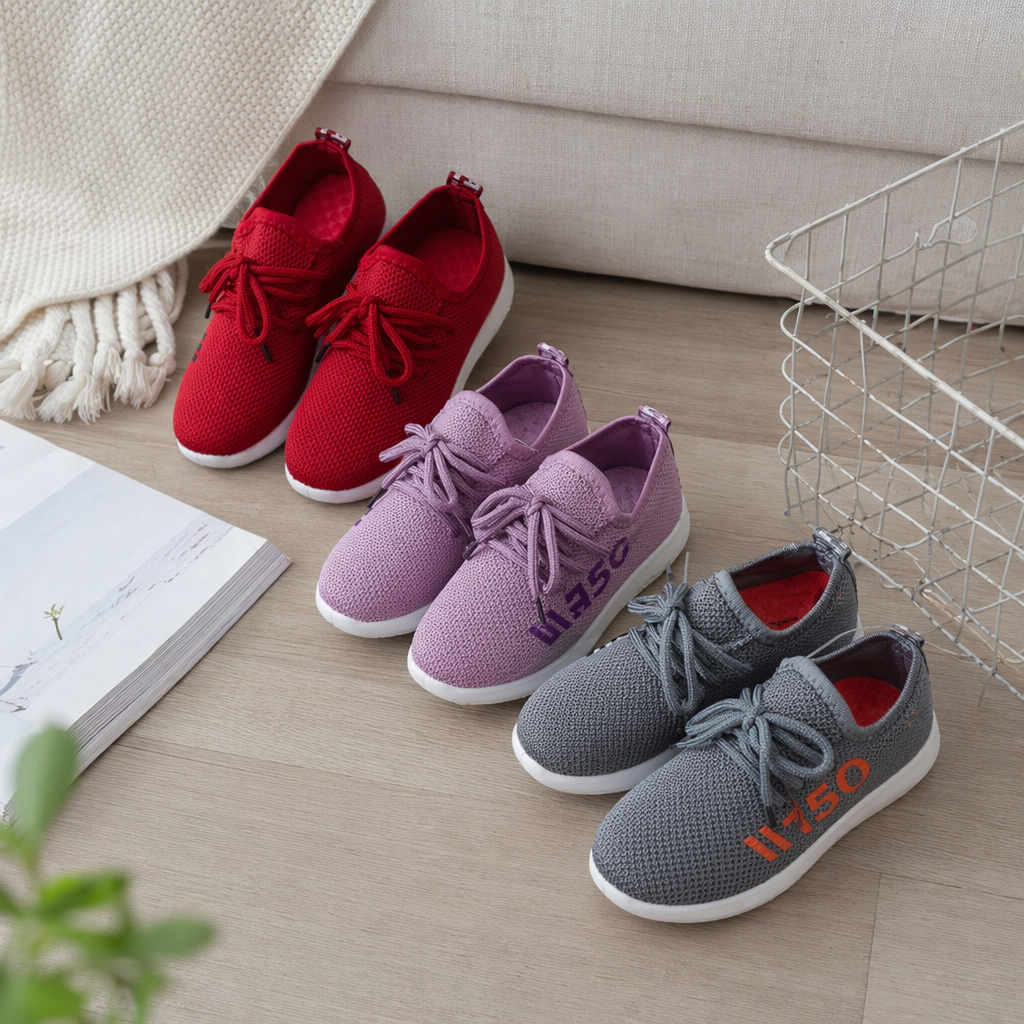Colorful sports shoes for both men and women, lightweight, breathable and casual running shoes details Picture