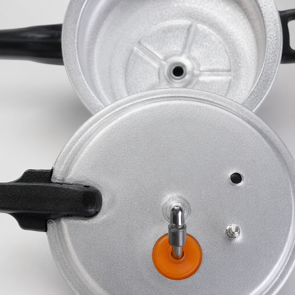 Silver pressure cooker, a household multi-functional stainless steel large-capacity steaming, boiling and stewing pot Application Scenario