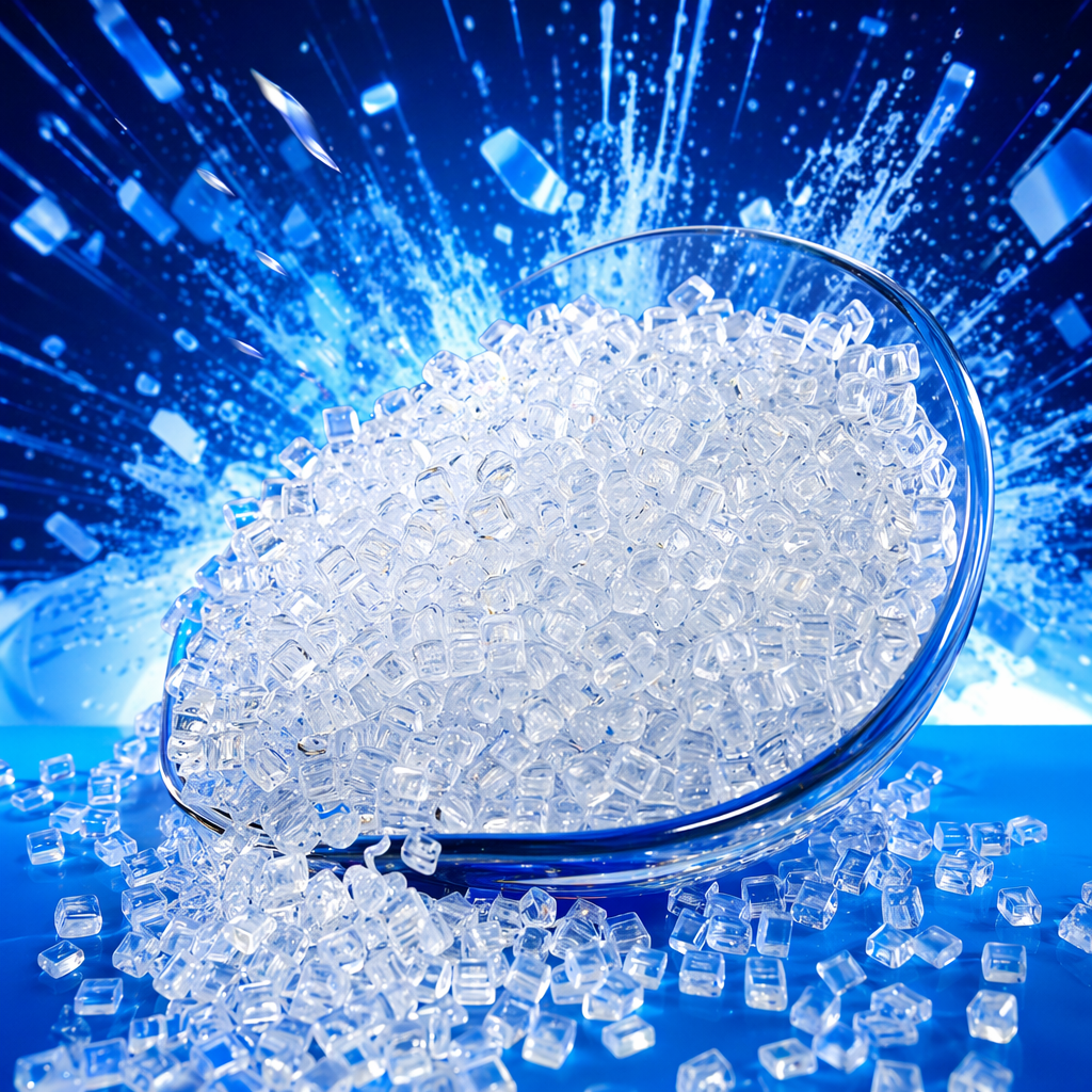 Transparent plastic particles, industrial-grade PPPE raw material particles, universal injection molding and blow molding raw materials Specification image