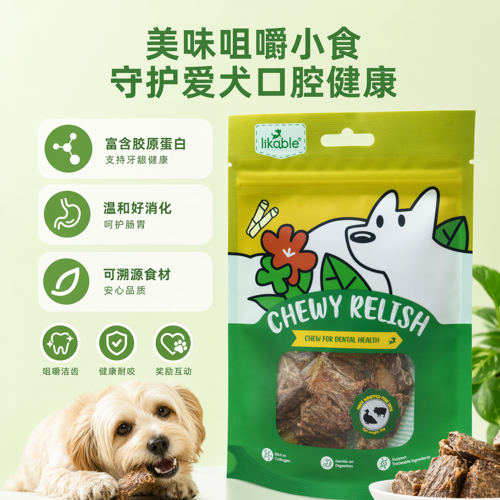 鸭肉绕猪皮狗零食天然鸡肉干宠物磨牙洁齿零食