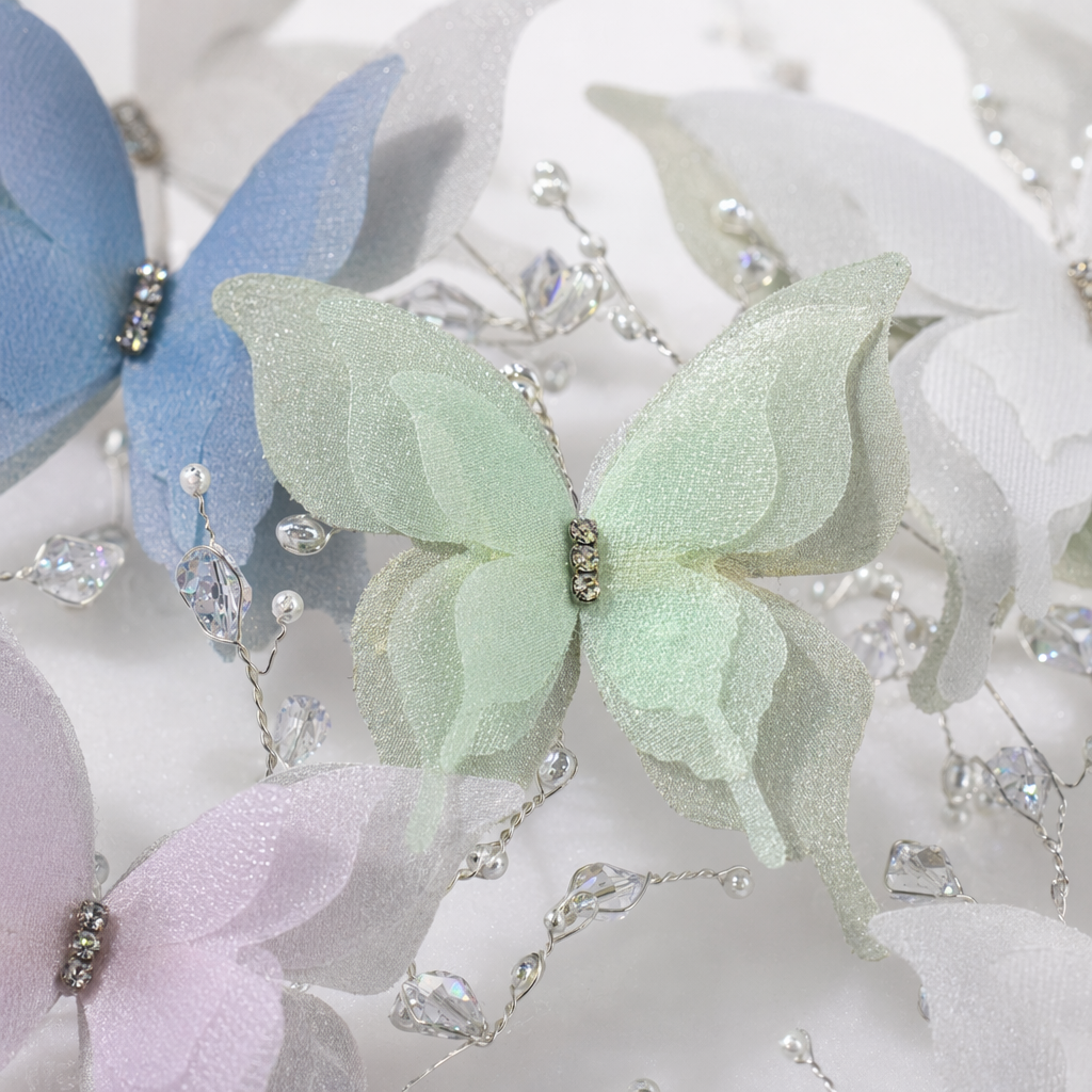 Colorful butterfly decorations, wall ornaments, home soft furnishings, creative hanging ornaments, and embellishments for the living room and bedroom Application Scenario
