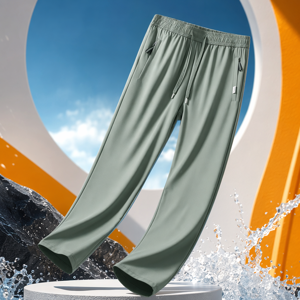 Light green sportswear pants, casual quick-drying men's and women's fitness yoga loose pants Specification image