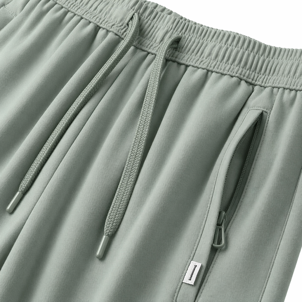 Light green sportswear pants, casual quick-drying men's and women's fitness yoga loose pants Application Scenario