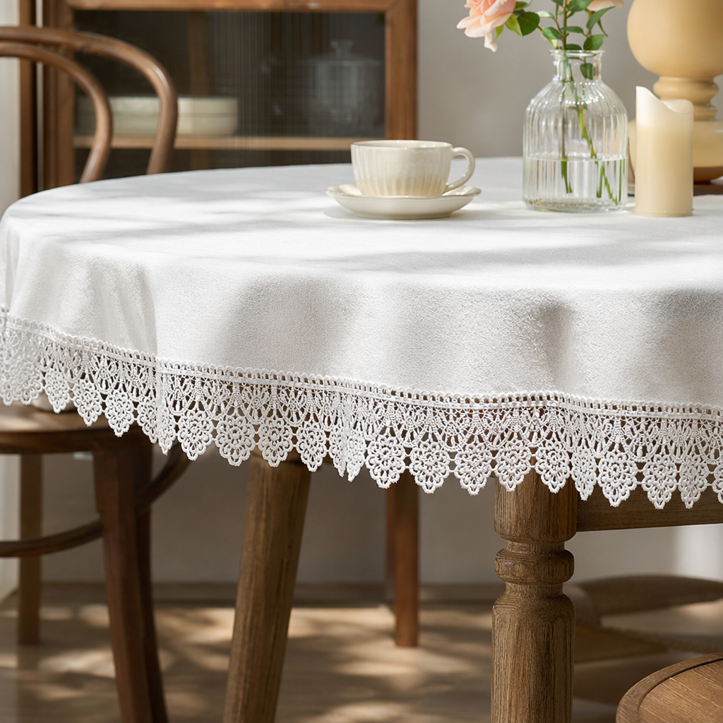 White lace trim decorative fabric, DIY embroidery accessories, suitable for home and clothing details Picture