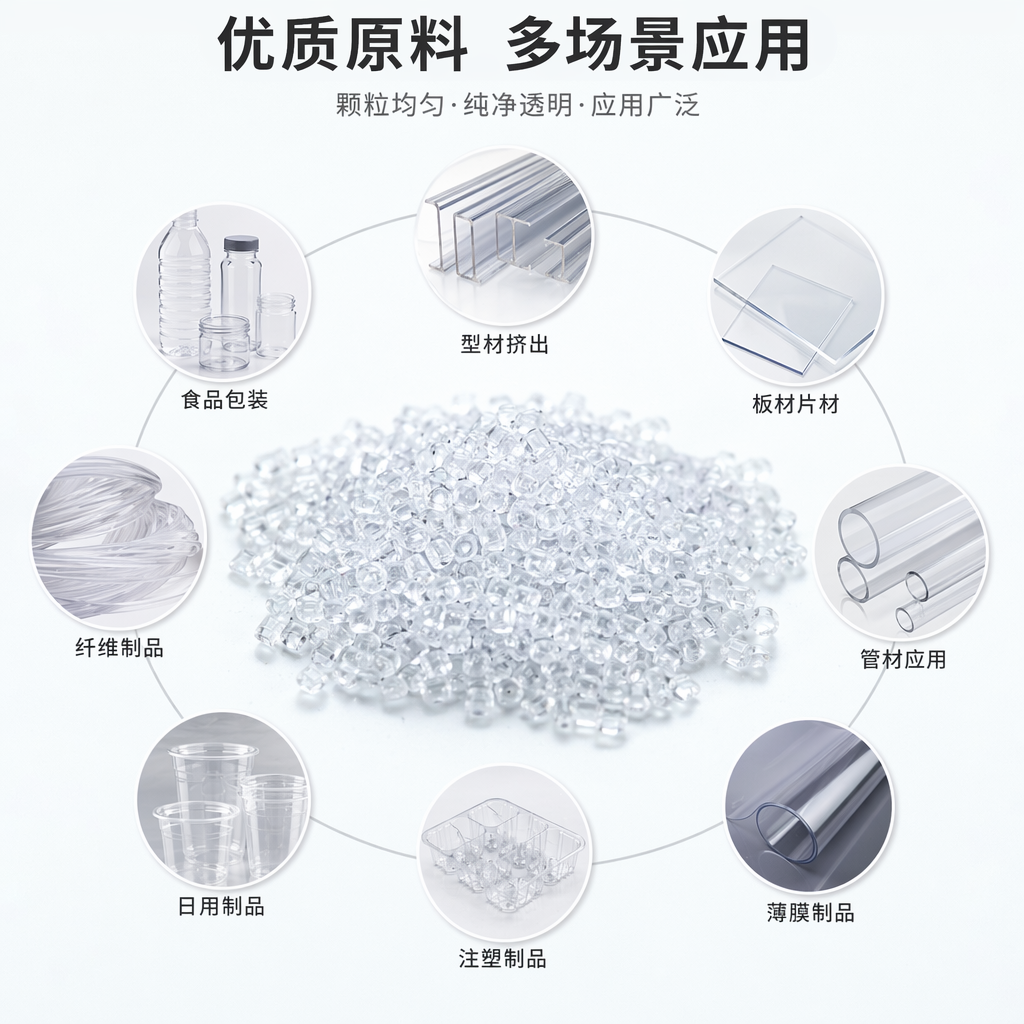 透明塑料颗粒 工业级PPPE材质 颗粒状原料 500g