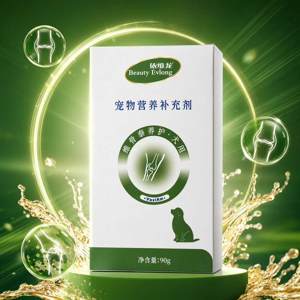 白色包装盒宠物营养补充剂 专为幼宠成宠设计易吸收配方 Specification image