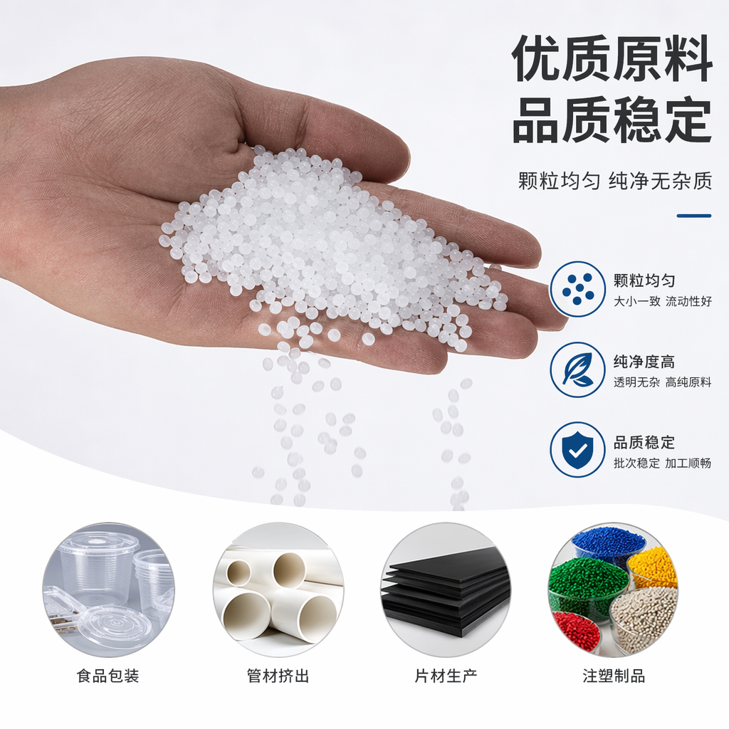白色塑料颗粒手工DIY材料包创意手作辅料